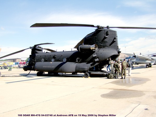 USAF Boeing MH-47G Chinook 04-03740