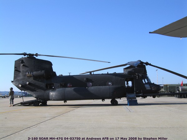 USAF Boeing MH-47G Chinook 04-03750