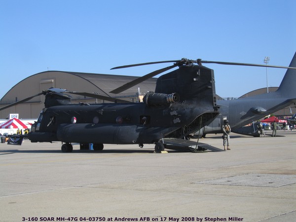 USAF Boeing MH-47G Chinook 04-03750