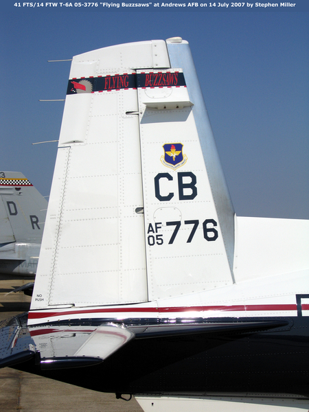 USAF Raytheon T-6A Texan II 05-3776