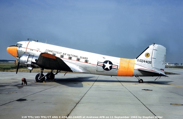 USAF Douglas C-47A Skytrain 42-24405