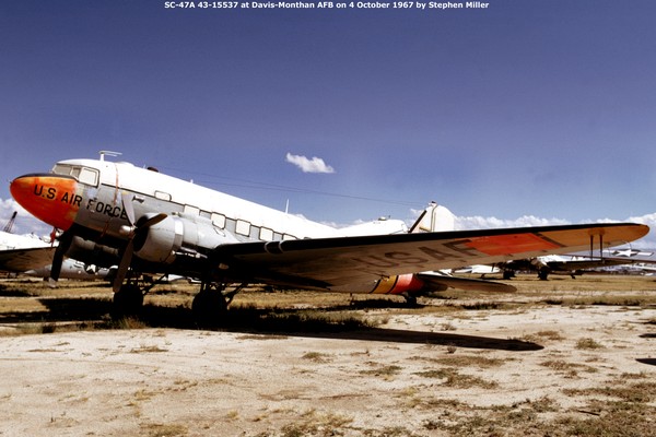 USAF Douglas SC-47A Skytrain 43-15537