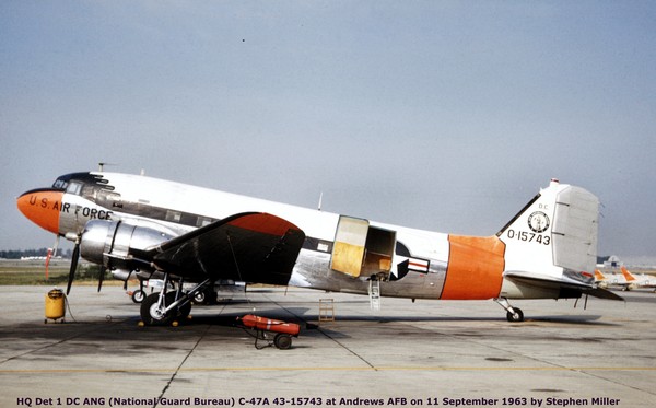 USAF Douglas C-47A Skytrain 43-15743