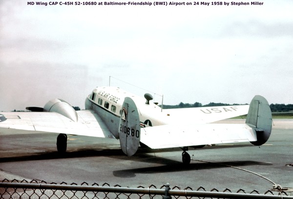 USAF Beechcraft C-45H Expeditor 52-10680