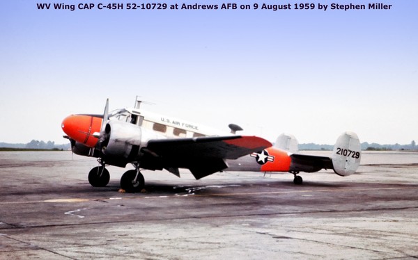 USAF Beechcraft C-45H Expeditor 52-10729