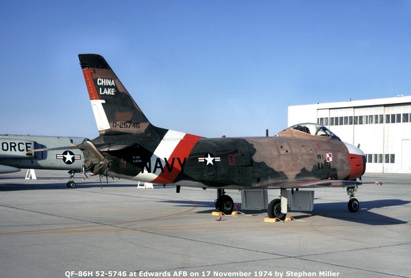 USAF North American QF-86H Sabre 52-5746