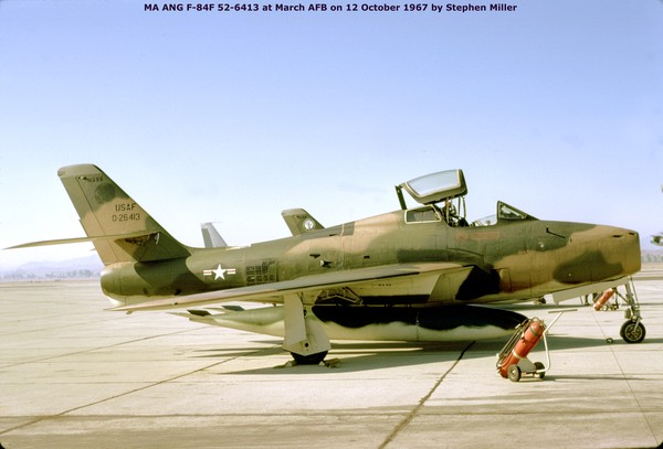 USAF Republic F-84F Thunderstreak 52-6413