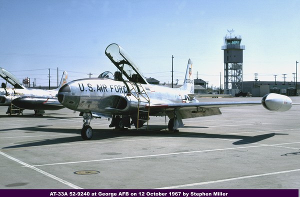 USAF Lockheed T-33A "T-Bird" 52-9240