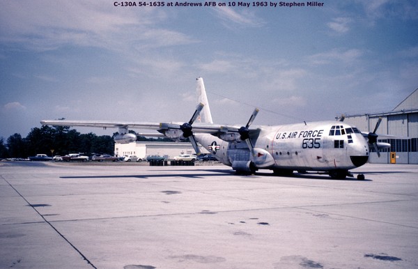 USAF Lockheed C-130A Hercules 53-1635