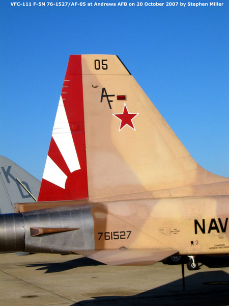 USN Northrop F-5N Talon 76-1527