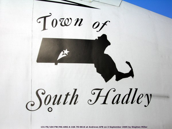 USAF Fairchild A-10A Thunderbolt II 78-0616