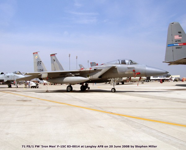 USAF McDonnell-Douglas F-15C Eagle 83-0014