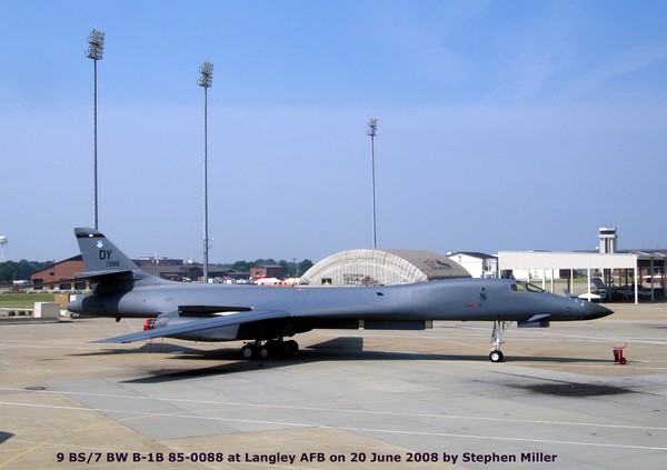 USAF Rockwell B-1B Lancer 85-0088