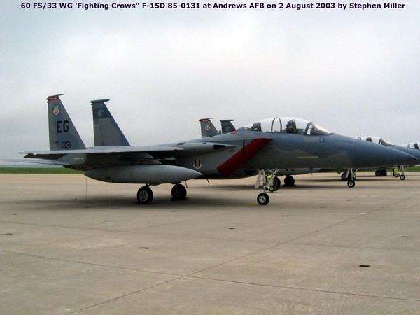 USAF McDonnell-Douglas F-15D Eagle 85-0131