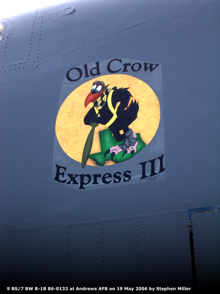 USAF Rockwell B-1B Lancer 86-0133