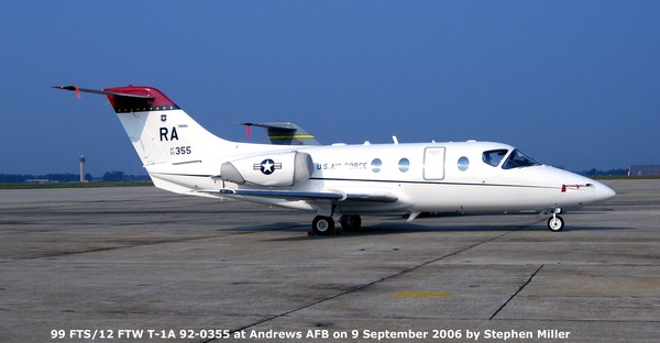 USAF Raytheon T-1A Jayhawk 92-0355