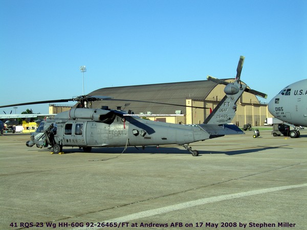 USAF Sikorsky HH-60G Pave Hawk 92-26465