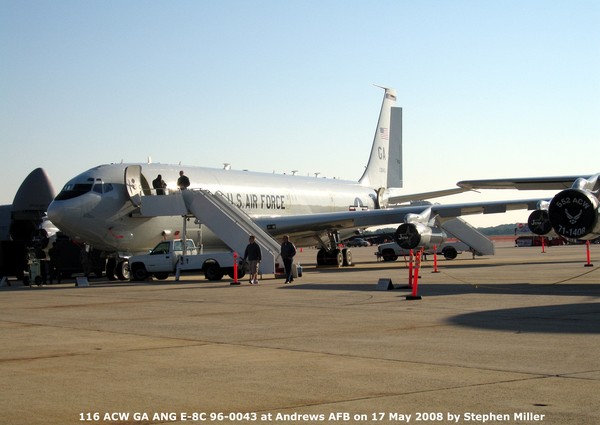 USAF Boeing E-8C Joint STARS 96-0043