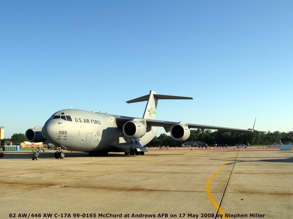 USAF Boeing C-17A Globe Master II 99-0165