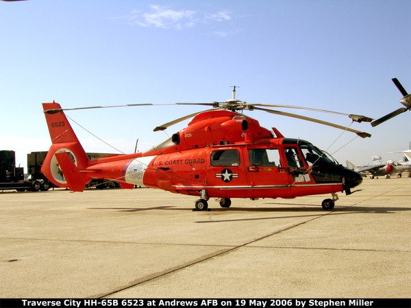 USCG Aerospatiale HH-65B Dolphin 6523