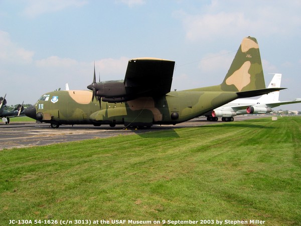 USAF Lockheed JC-130A Hercules 54-1626