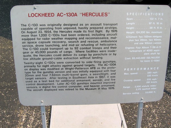 USAF Lockheed JC-130A Hercules 54-1626