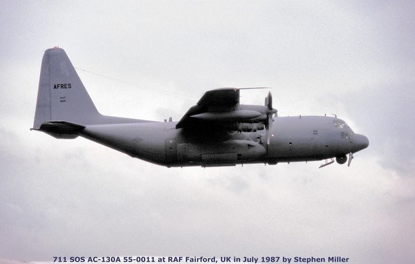 USAF Lockheed AC-130A Hercules 55-0011