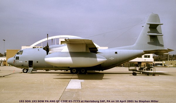 USAF Lockheed EC-130E Hercules 63-7773