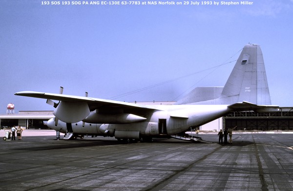 USAF Lockheed EC-130E Hercules 63-7783