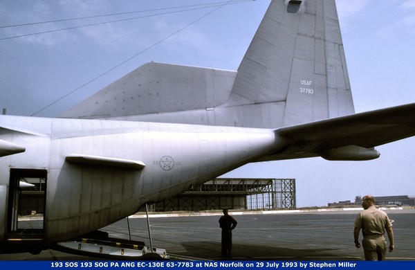 USAF Lockheed EC-130E Hercules 63-7783