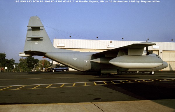 USAF Lockheed EC-130E Hercules 63-9817