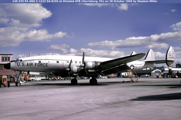 USAF Lockheed C-121C Constellation 54-0155