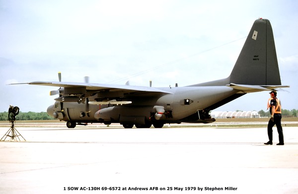 USAF Lockheed AC-130H Hercules 69-6572