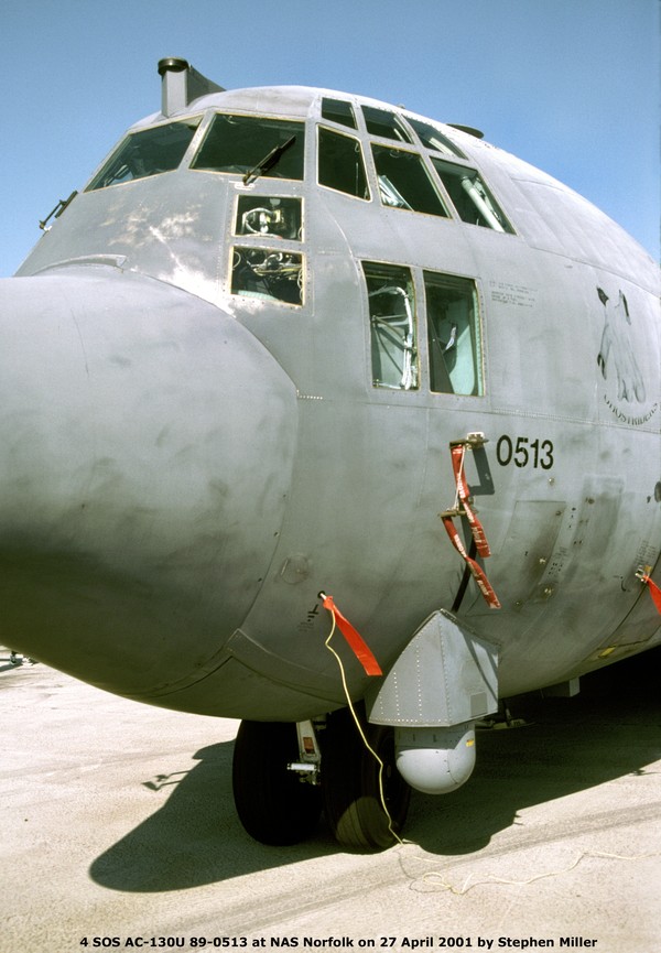 USAF Lockheed AC-130U Hercules 89-0513