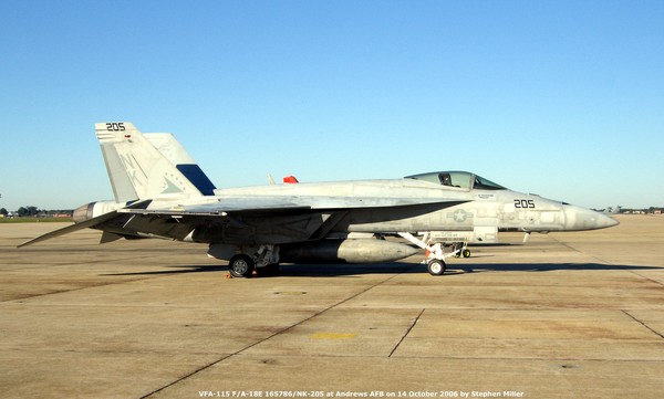 USN Boeing F/A-18E Super Hornet 165786