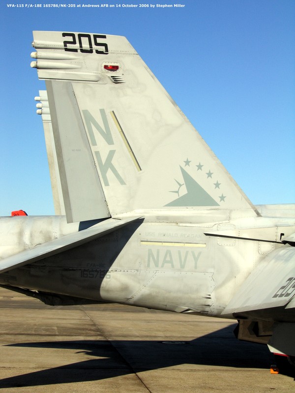 USN Boeing F/A-18E Super Hornet 165786