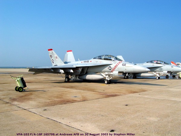 USN Boeing F/A-18F Super Hornet 165798