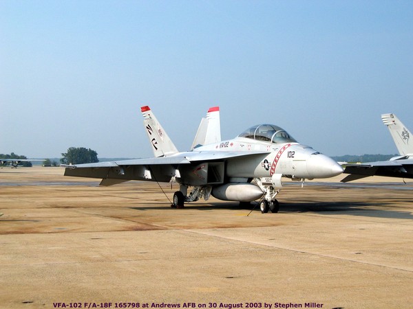 USN Boeing F/A-18F Super Hornet 165798