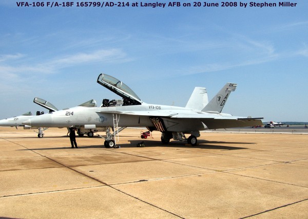 USN Boeing F/A-18F Super Hornet 165799