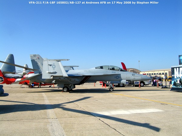 USN Boeing F/A-18F Super Hornet 165802