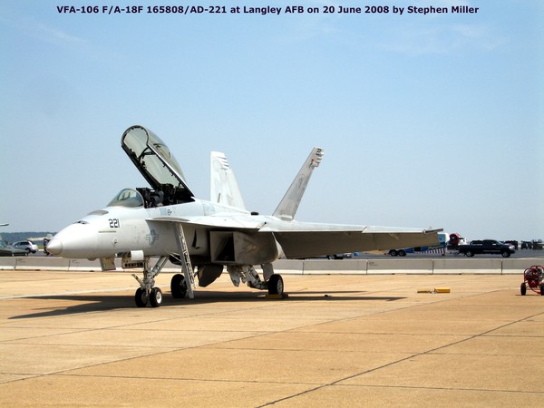 USN Boeing F/A-18F Super Hornet 165808