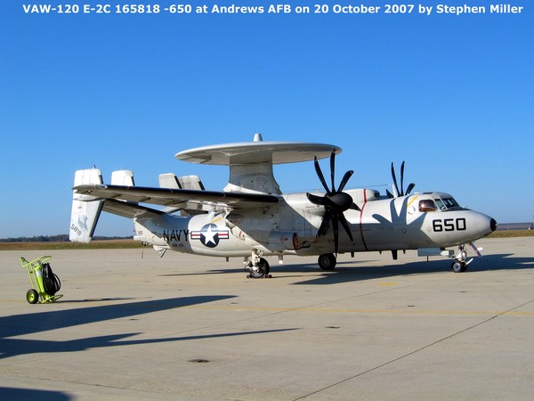 USN Northrop Grumman E-2C Hawkeye 165818