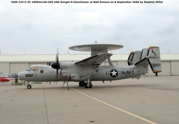 USN Northrop Grumman E-2C Hawkeye 165824