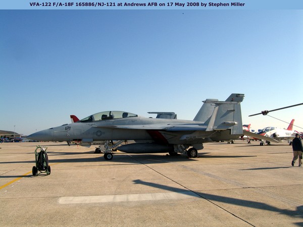 USN Boeing F/A-18F Super Hornet 165886