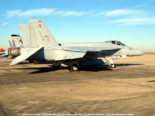 USN Boeing F/A-18E Super Hornet 165898