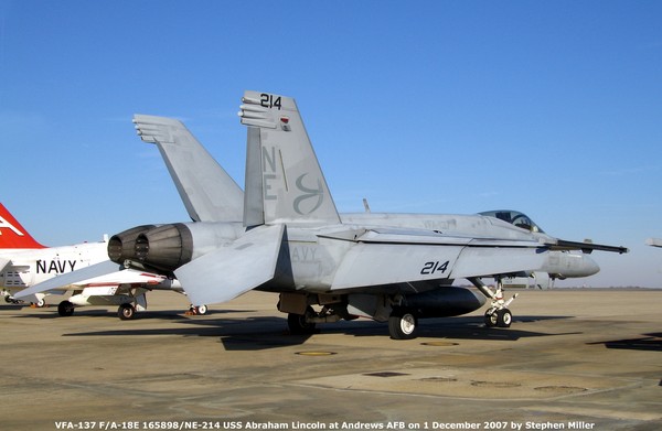 USN Boeing F/A-18E Super Hornet 165898