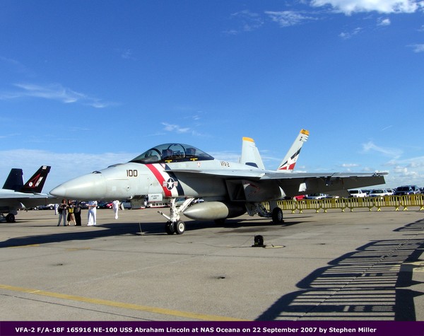 USN Boeing F/A-18F Super Hornet 165916