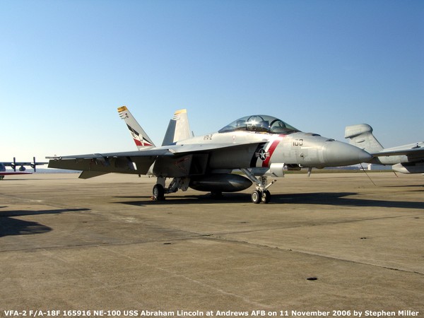 USN Boeing F/A-18F Super Hornet 165916