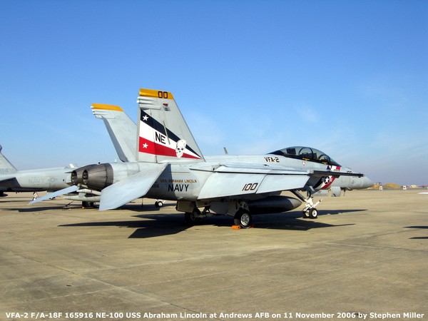 USN Boeing F/A-18F Super Hornet 165916