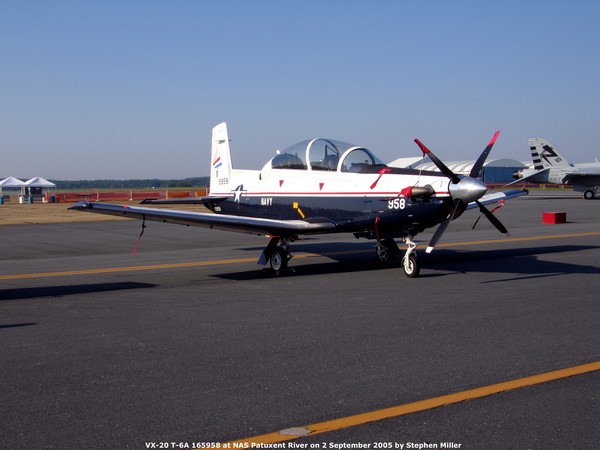 USN Rayethon Beech T-6A Texan II 165958